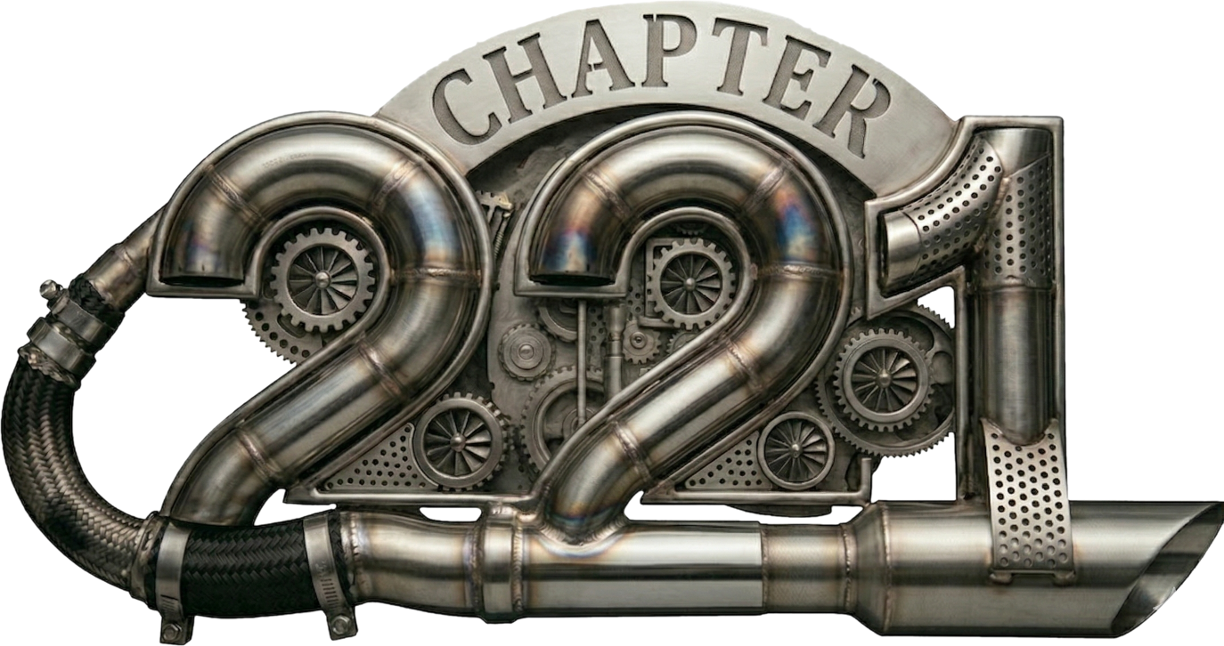 Chapter 221 SCRC Exhaust Logo